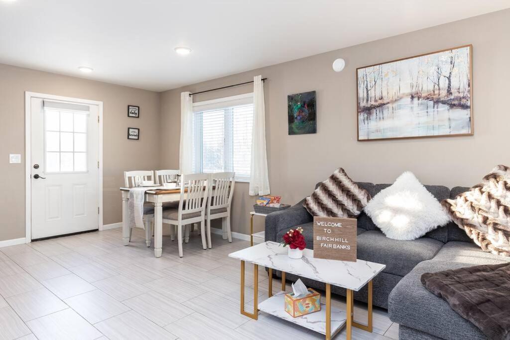 Vila Birch Hill Retreat Great Location2+Garage+Aurora Fairbanks Exteriér fotografie