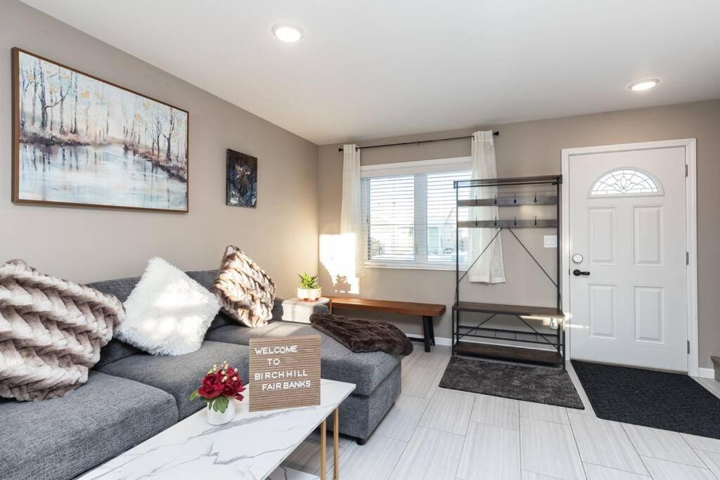 Vila Birch Hill Retreat Great Location2+Garage+Aurora Fairbanks Exteriér fotografie