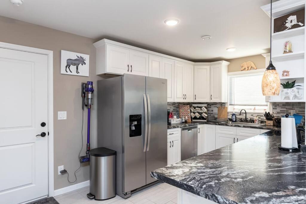 Vila Birch Hill Retreat Great Location2+Garage+Aurora Fairbanks Exteriér fotografie